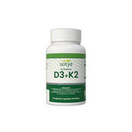 SOTYA Vitamina D3+K2 500mg 60 Cápsulas
