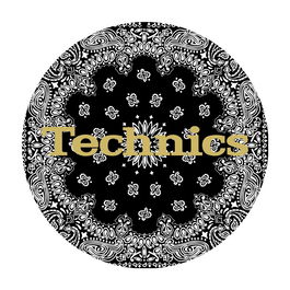 Magma Slipmat Technics Bandana 1, Juego de 2