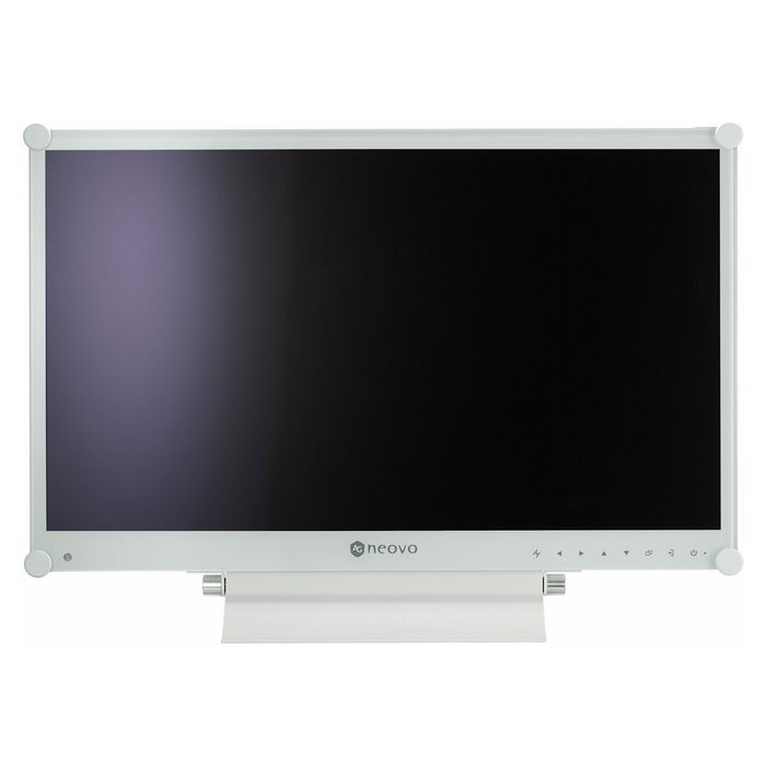 AG Neovo MX-2402 Monitor Clínico MX-24 de 23.8 Pulgadas Full HD 1920x1080 LCD 5ms VA, Blanco, Puertos HDMI, DVI, DisplayPort, VESA