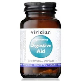 Viridian Ayuda Digestiva Alta Potencia 30 Cápsulas Vegetales para una Digestión Normal