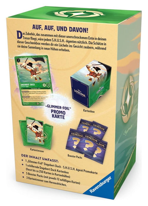 Disney Lorcana TCG Gift Box Dagobert Duck *Edición Alemana*