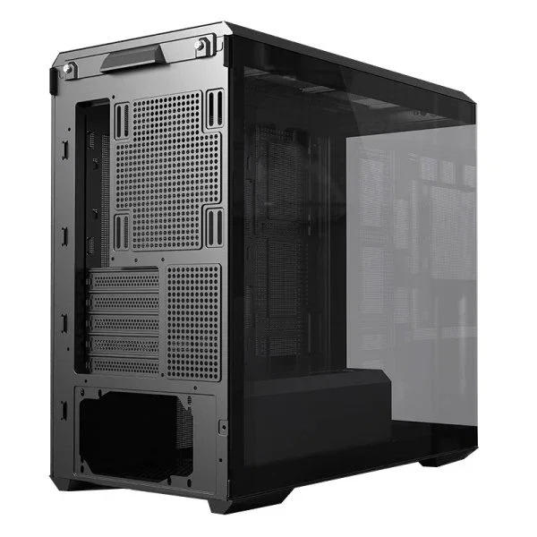 KeepOut XC-905 PRO+ Caja Gaming Micro-ATX/ITX Negra con 4 Ventiladores ARGB PWM, USB Tipo-C, USB 3.0 y Cristal Templado, Incluye HUB