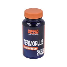 MEGA PLUS Termoplus Termogenico 90 Cápsulas - Extractos de Citrus Aurantium, Garcinia Cambogia, Té Verde, Guaraná