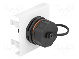 DeLOCK Módulo de red Easy 45 RJ45 Cat.6A, 45 x 45 mm