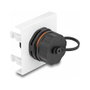 DeLOCK Módulo de red Easy 45 RJ45 Cat.6A 45 x 45 mm Negro