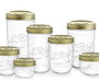 Wiss Tarro Hermético de Vidrio 500 ml Ø 10 cm x 10 cm (6 Unidades)