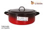 La Estrella Cacerola Esmaltada con Tapa 28 cm 6.3 L Colección Fuego (6 Unidades)