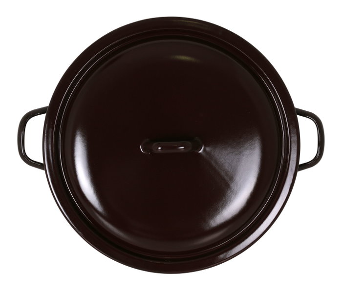 La Estrella Cacerola Esmaltada con Tapa 28 cm 6.3 L Colección Fuego (6 Unidades)
