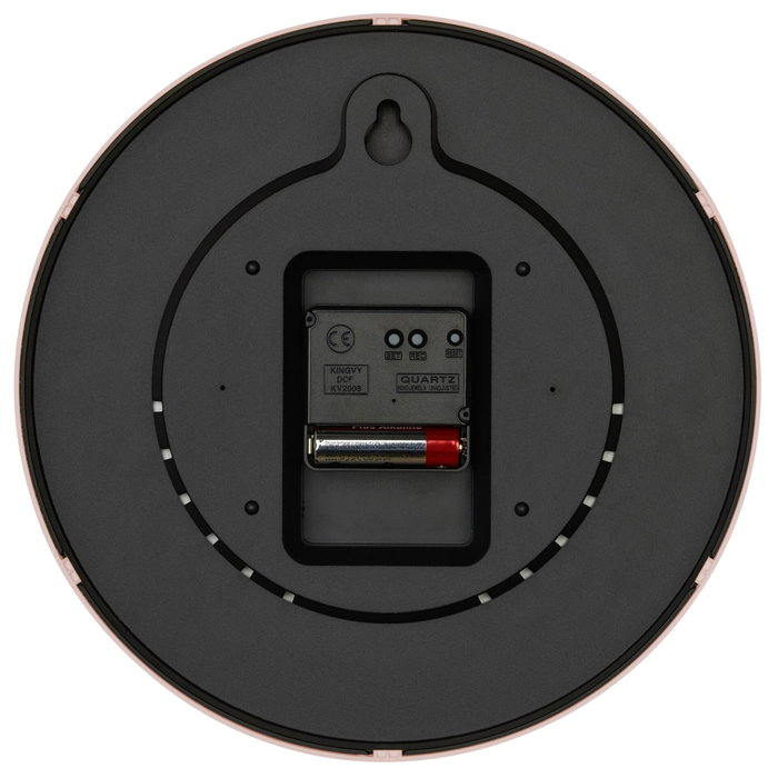 TFA 60.3550.16 Reloj de pared analógico Rosa