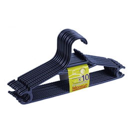 Hidalgo Perchas Económicas Negras Antideslizantes 10 Unidades