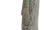 DKD Home Decor Set de 2 Figuras de Madera Tallada Policromía TALLAS INDO 24
