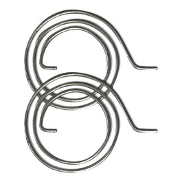 Edm Muelle manilla modelo MLL02 de acero zincado, 2 uds