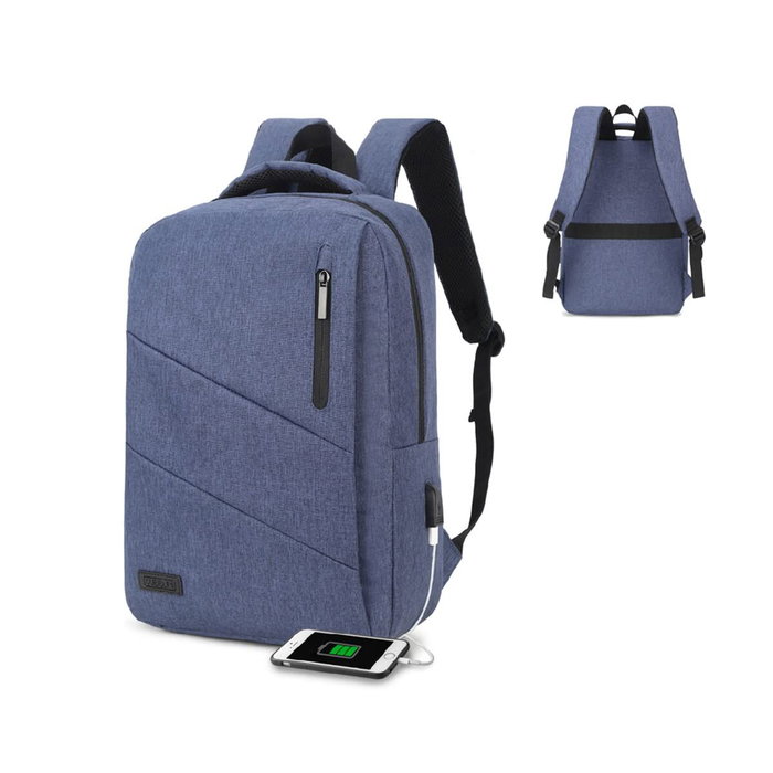 Subblim City Backpack Mochila para Portátil 15,6 pulg. Azul