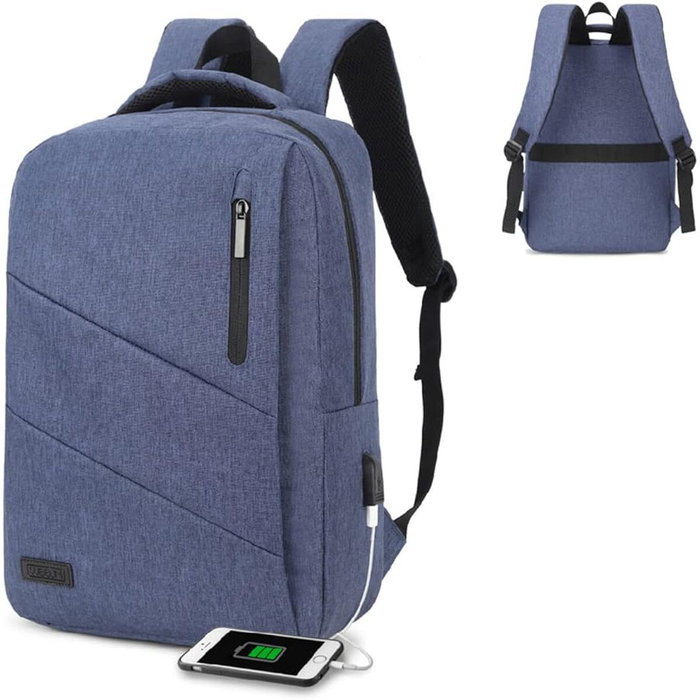 Subblim City Backpack Mochila para Portátil 15,6 pulg. Azul