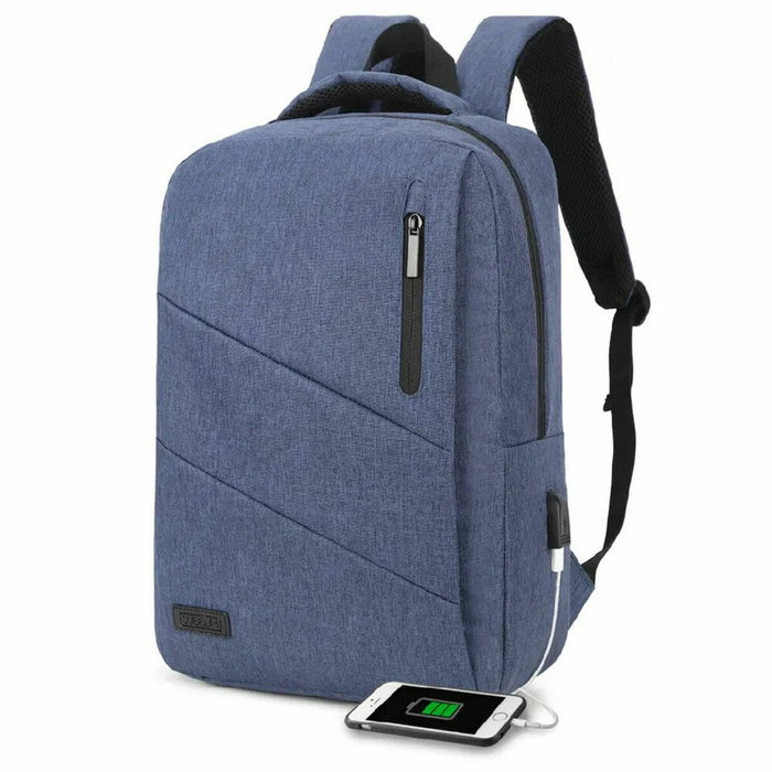 Subblim City Backpack Mochila para Portátil 15,6 pulg. Azul