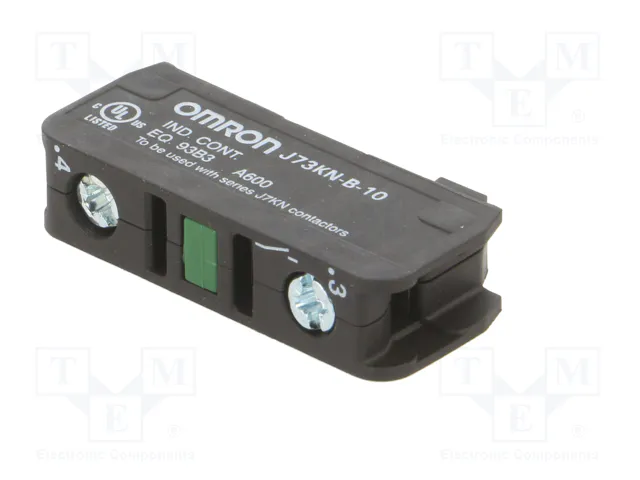 OMRON Contactores auxiliares J73KN-B-10 con agarres de tornillo OMRON Contactores auxiliares J73KN-B-10 con agarres de tornillo
