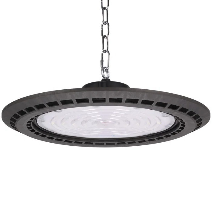 Campana LED 200W 34.000Lm 6000ºK IP65 Driver Regulable 0-10V 30.000H Iluminación Industrial Exterior Interior
