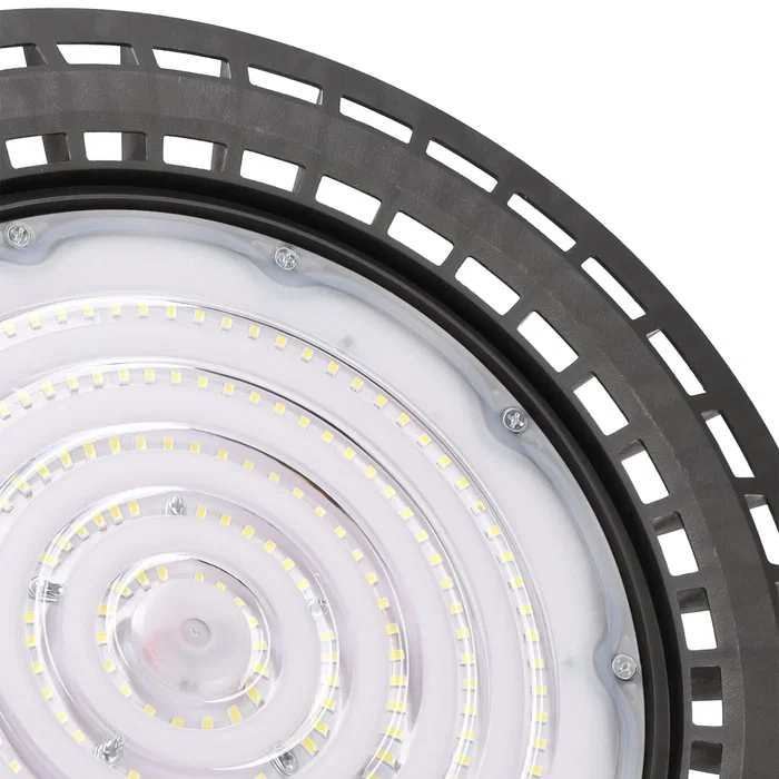 Campana LED 200W 34.000Lm 6000ºK IP65 Driver Regulable 0-10V 30.000H Iluminación Industrial Exterior Interior