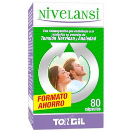 Tongil Nivelansi 80 cápsulas Complemento Alimenticio con Aminoácidos y Vitamina B6