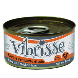Croci Vibrisse Gato Atún y Jamón de Pollo 70g