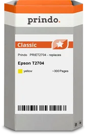 Prindo Cartucho de tinta amarillo PRIET2704 Classic