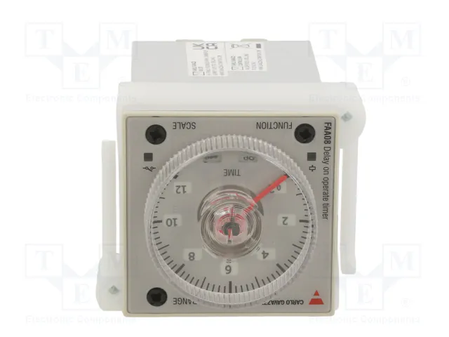 CARLO GAVAZZI Relé de tiempo DPDT 0,05s÷300h 8 pines