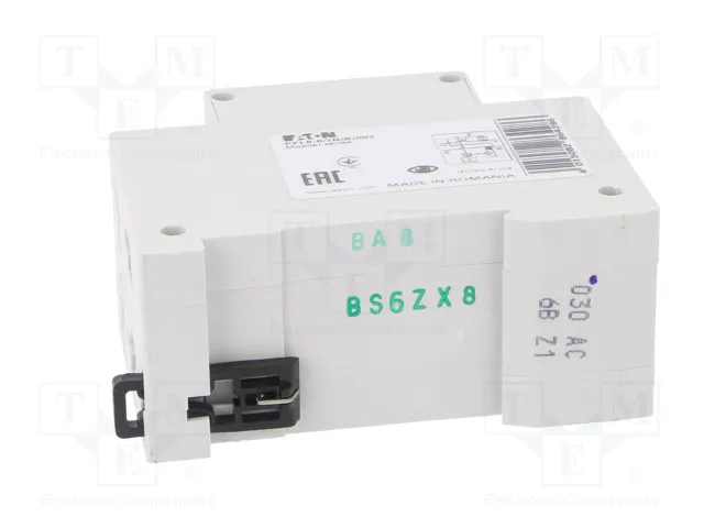 EATON ELECTRIC RCBO PFL6 6A 30mA 1+N EATON ELECTRIC RCBO PFL6 6A 30mA 1+N