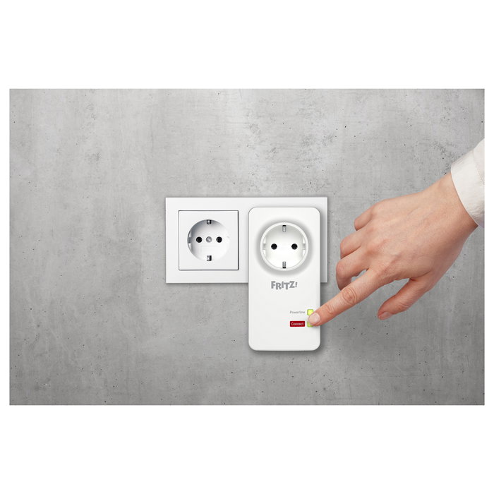 AVM FRITZ! Powerline 1220 Bridge - Adaptador de Red PLC GigE, HomePlug AV 2.0, IEEE 1901
