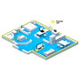 AVM FRITZ!Powerline 1220 Power LAN Blanco