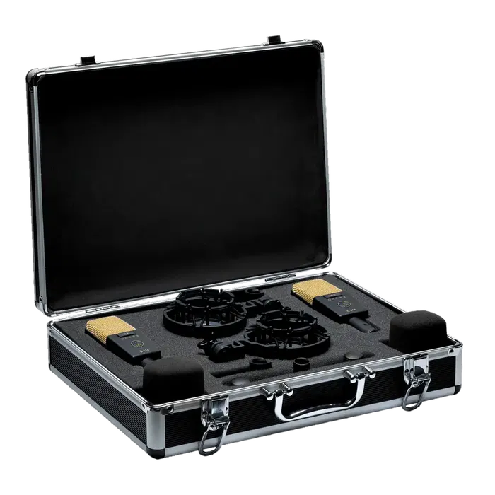 AKG C414XLII Set Estéreo de Micrófonos con 9 Patrones Polares, Respuesta 20Hz-20kHz, SPL Máx 140dB