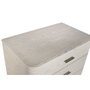 DKD Home Decor Cómoda Tradicional Nelly de 5 cajones, Gris claro