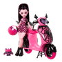 Mattel Monster High Draculaura con su Scooter y Count Fabulous