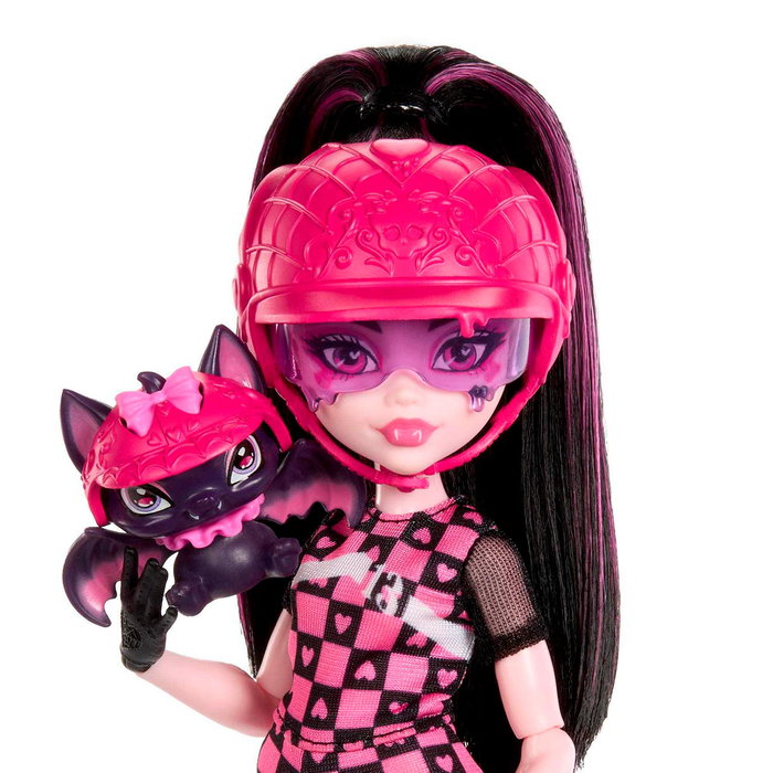 Mattel Monster High Draculaura con su Scooter y Count Fabulous Mattel Monster High Draculaura con su Scooter y Count Fabulous