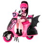 Mattel Monster High Draculaura con su Scooter y Count Fabulous