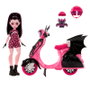 Mattel Monster High Draculaura con su Scooter y Count Fabulous
