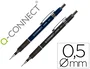Q-connect Portaminas Kappa 0,5 mm con Sujeción de Caucho y Punta Retráctil