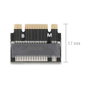 DeLOCK Adaptador de extensión M.2 Key B+M a ranura M.2 Key M 64342