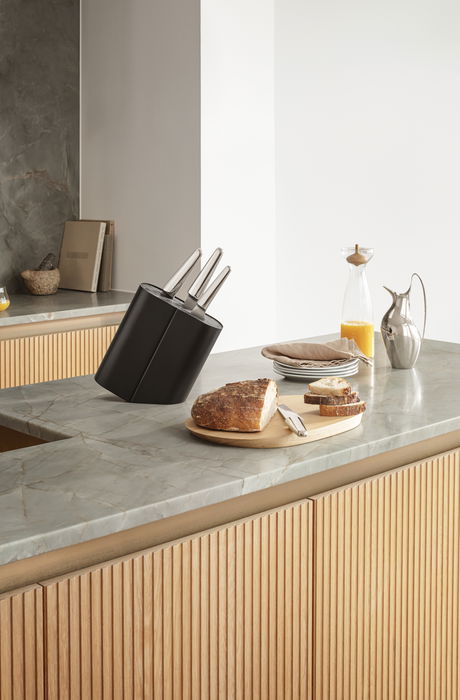 Georg Jensen Taco Cuchillos Alfredo Acero Inoxidable Negro Mate