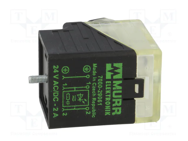 MURRELEKTRONIK Conector de válvulas industrial formato A 18mm 3 PIN