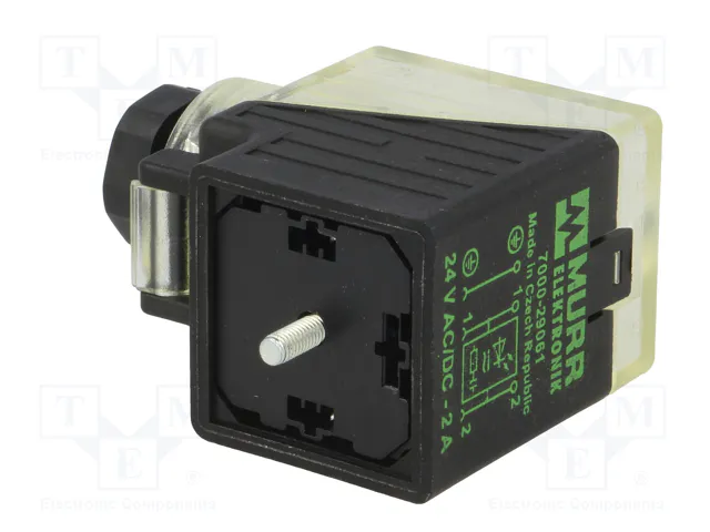 MURRELEKTRONIK Conector de válvulas industrial formato A 18mm 3 PIN