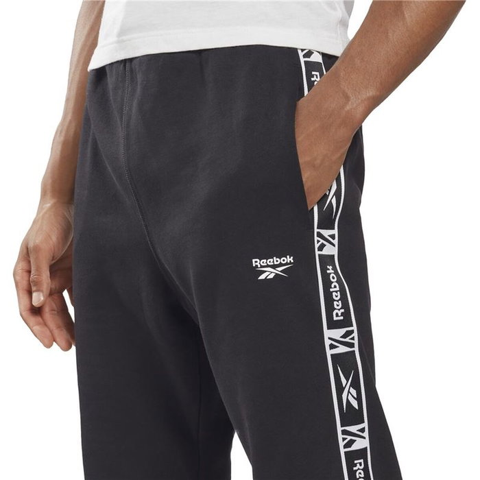 Pantalón Largo Deportivo Reebok Ri Tape Jogger Negro Hombre XL