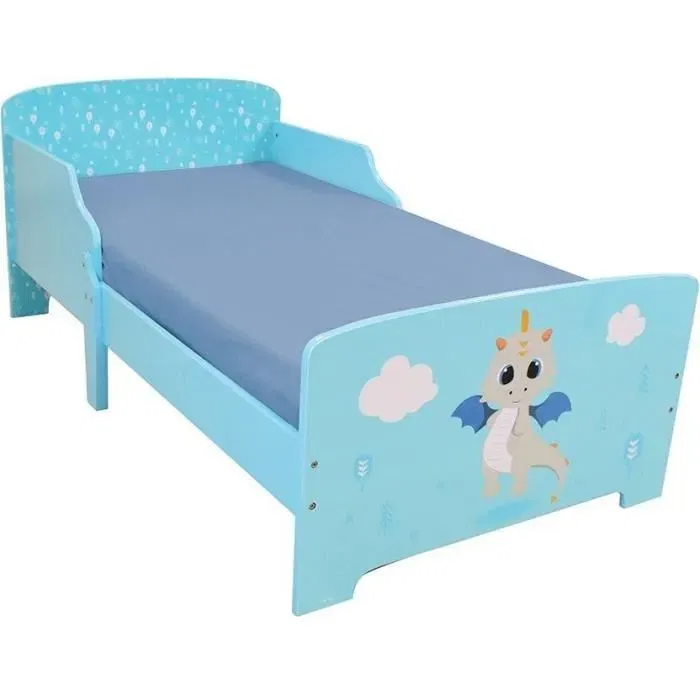 Fun House Cama para niños LEON THE DRAGON, 140 x 70 cm Fun House Cama para niños LEON THE DRAGON, 140 x 70 cm