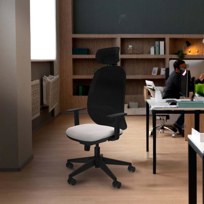 PIQUERAS Y CRESPO Silla de oficina Cilanco Naranja y Negro PIQUERAS Y CRESPO Silla de oficina Cilanco Naranja y Negro