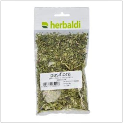 HERBALDI Hierba Pasiflora (Pasiflora) - Bolsa de 50 Gramos HERBALDI Hierba Pasiflora (Pasiflora) - Bolsa de 50 Gramos