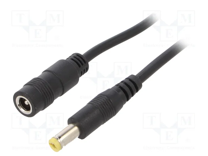 SUNNY Cable de Alimentación CC Redondo 4m DC 5,5/2,1 SUNNY Cable de Alimentación CC Redondo 4m DC 5,5/2,1