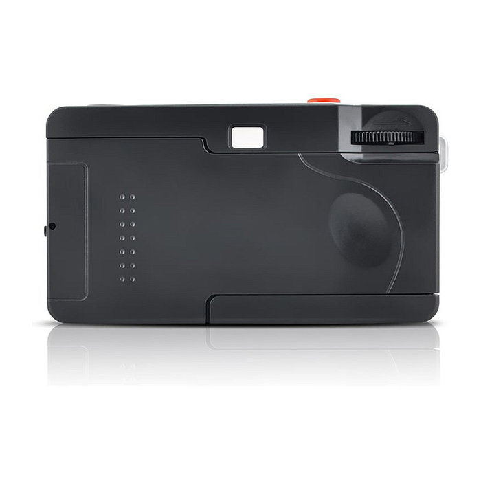 AgfaPhoto 603002 Cámara Analógica Compacta 35mm Reutilizable, Color Marrón/Plata, Lente Fijo 32mm, Flash Integrado, Batería AAA