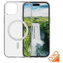 dbramante1928 Iceland Ultra D3O MS para iPhone 15 Plus, Transparente/Blanco