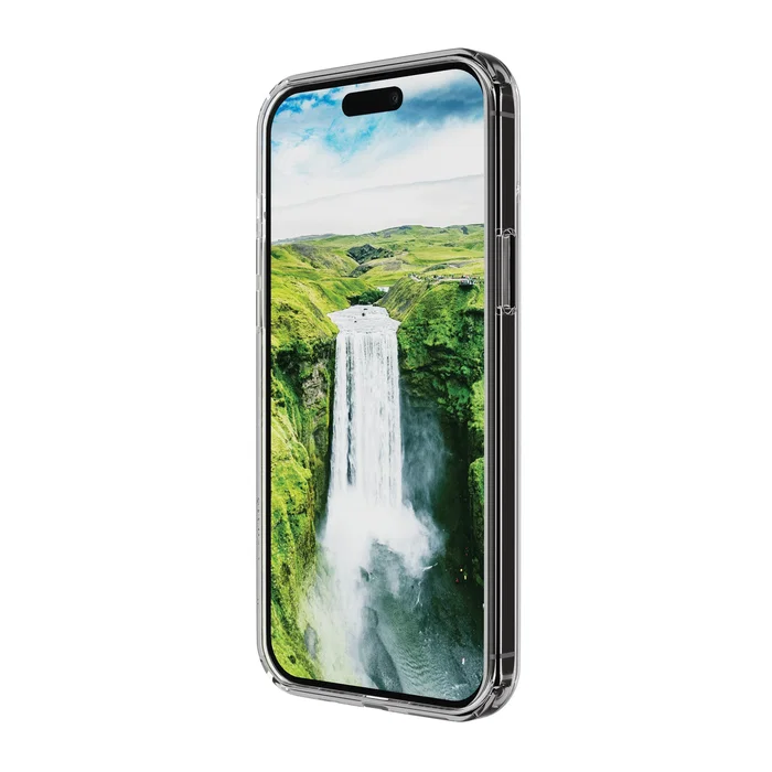 Dbramante1928 Iceland Ultra D3O MS Funda para iPhone 15 Plus Transparente, Blanco