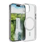 Dbrand Iceland Ultra D3O MS Funda para Apple iPhone 15 Plus, Transparente y Blanco - Resistente a Rayones y al Polvo