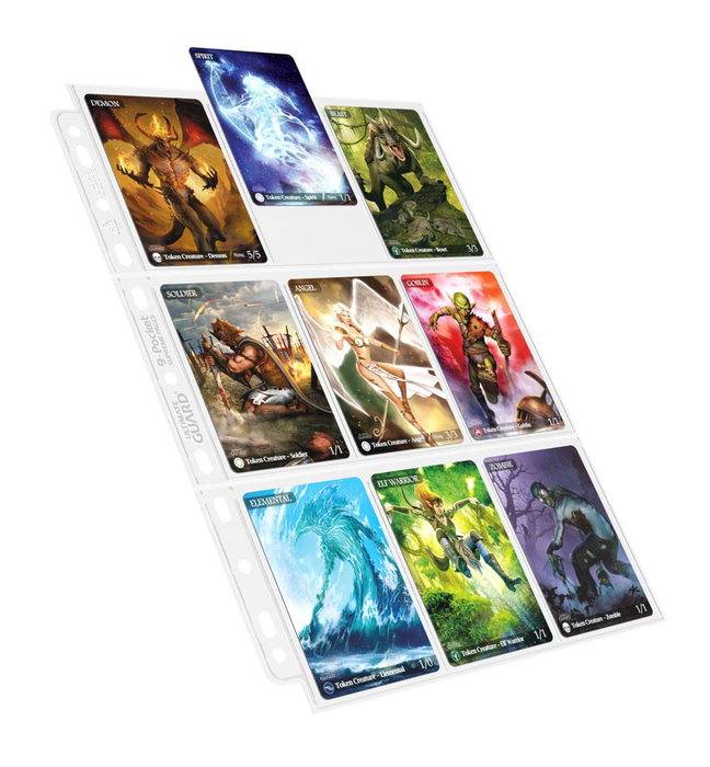 Ultimate Guard 9-Pocket Pages Top-Loading (100) - Transparent Ultimate Guard 9-Pocket Pages Top-Loading (100) - Transparent